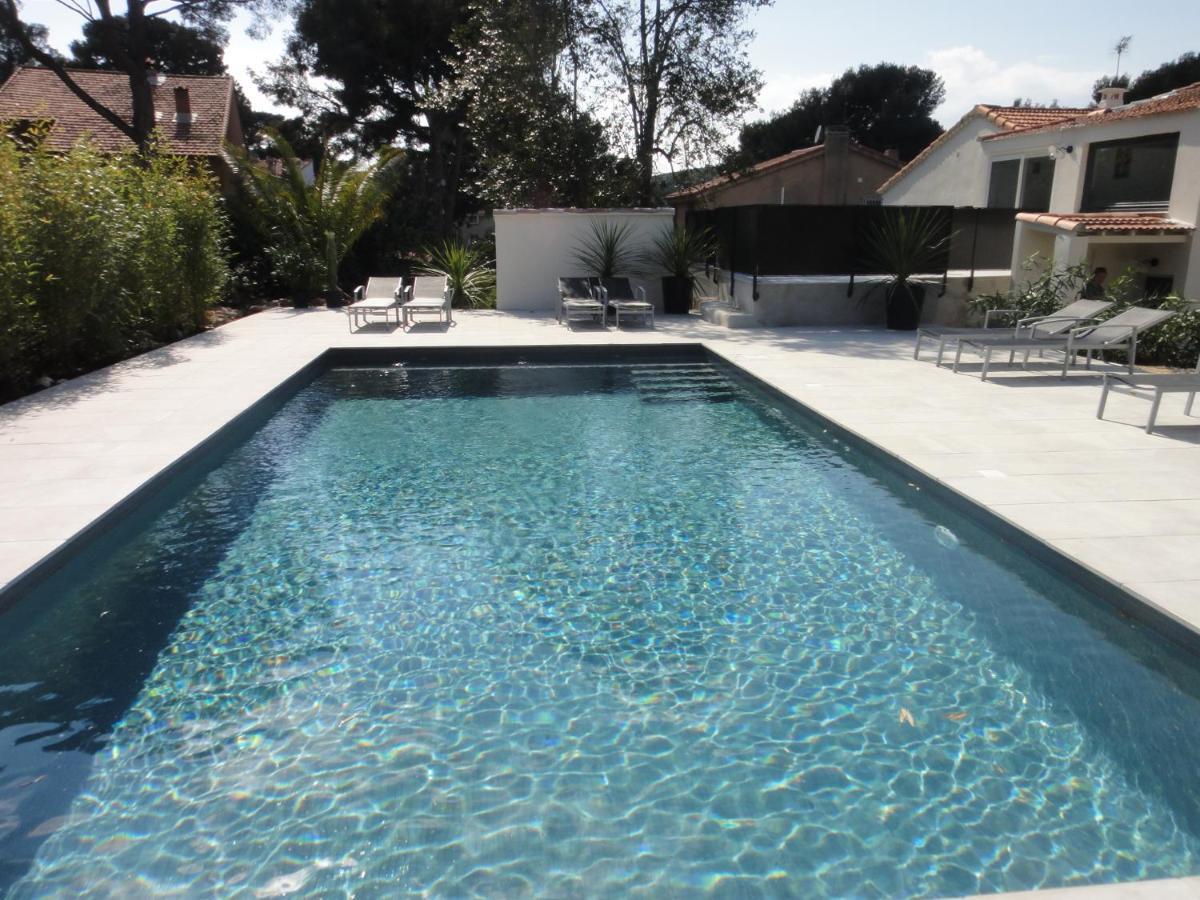 Home Cassis - Maison Les Calanques - Piscine Chauffee A 30C 外观 照片